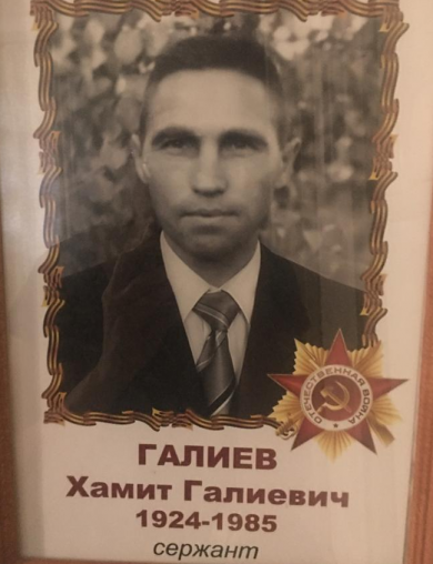 Галиев Хамит Галиевич