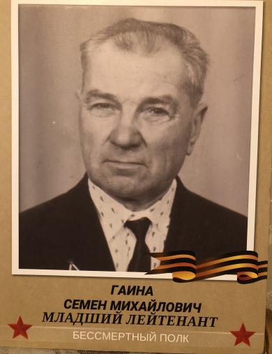 Гаина Семен Михайлович