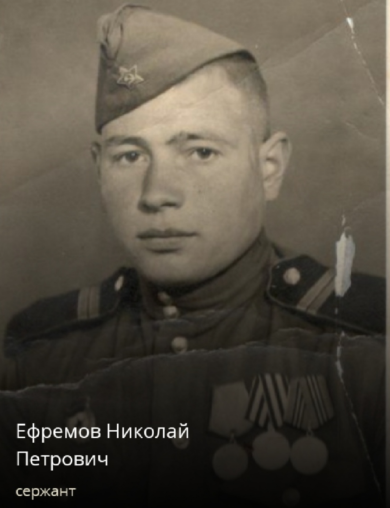 Ефремов Николай Петрович