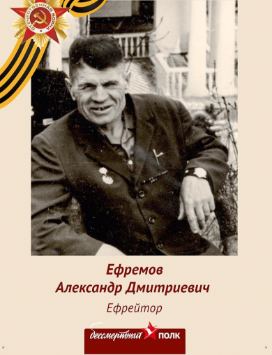 Ефремов Александр Дмитриевич