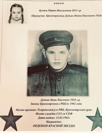 Дудник Иван Павлович