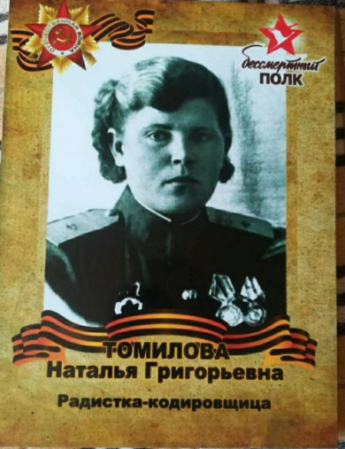 Томилова Наталья Григорьевна