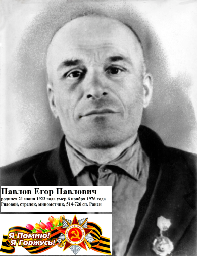 Павлов Егор Павлович