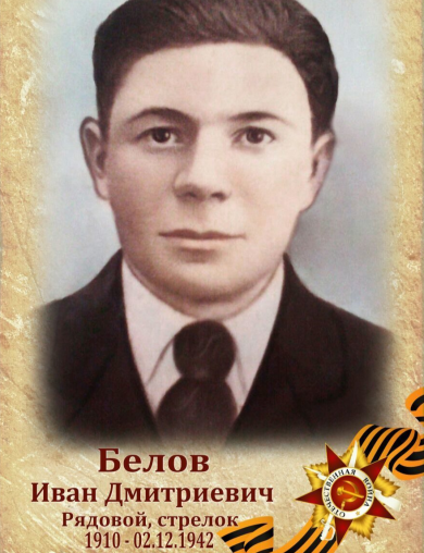 Белов Иван Дмитриевич