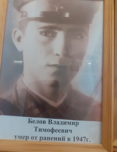 Белов Владимир Тимофеич