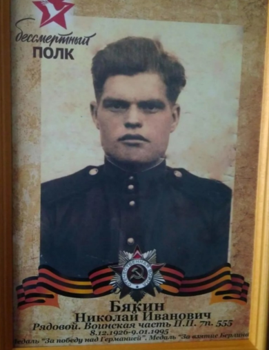 Бякин Николай Иванович