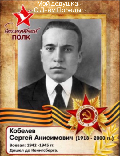 Кобелев Сергей Анисимович