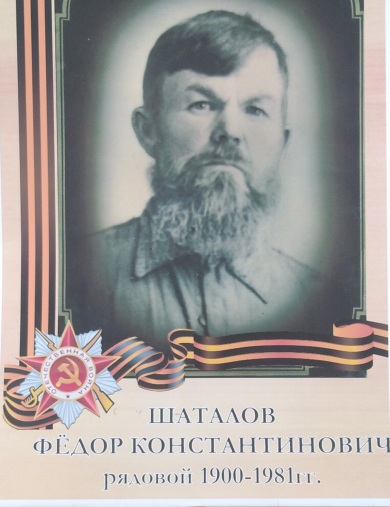 Шаталов Фёдор Константинович