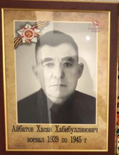 Айбатов Хасан Хабибулинович