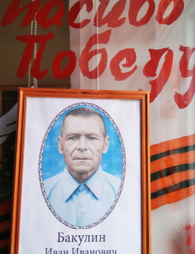 Бакулин Иван Иванович