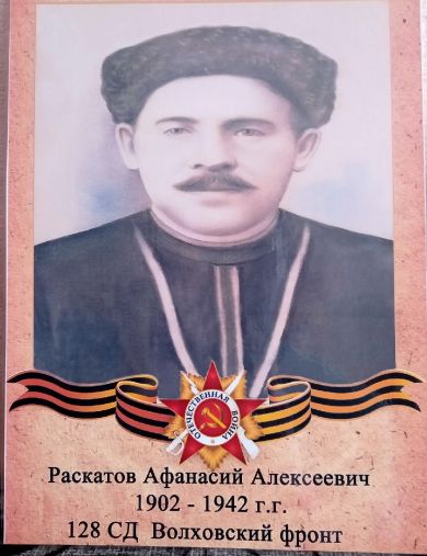 Раскатов Афанасий Алексеевич