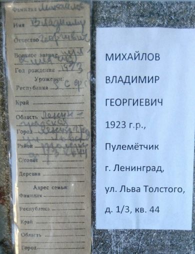 Михайлов Владимир Георгиевич