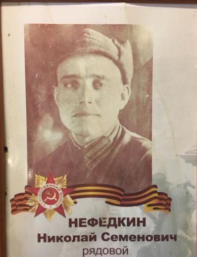 Нефедкин Николай Семёнович