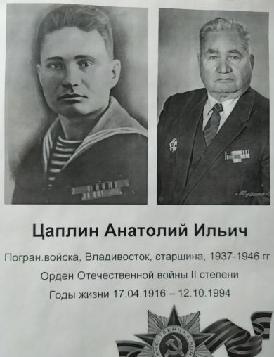 Цаплин Анатолий Ильич