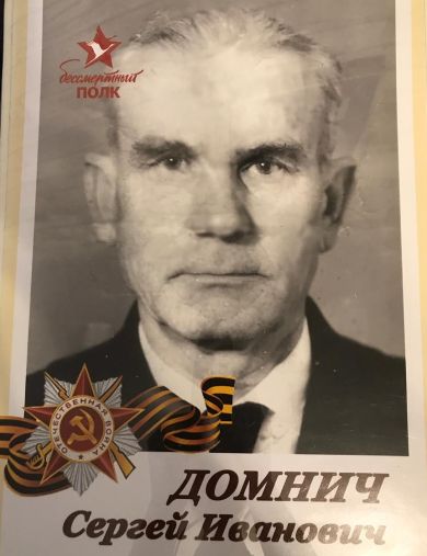 Домнич Сергей Иванович