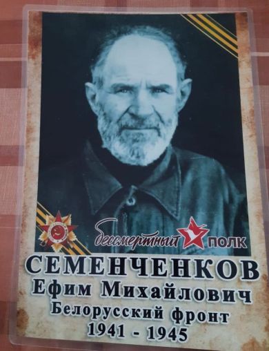Семенченков Ефим Михайлович
