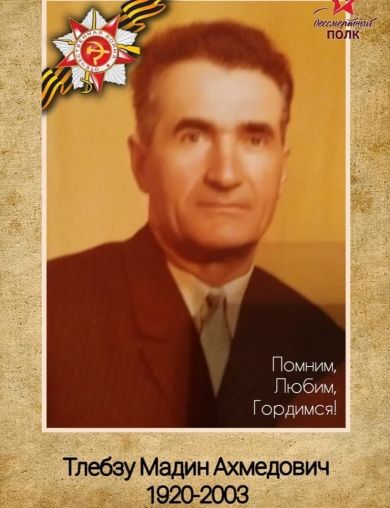 Тлебзу Мадин Ахмедович