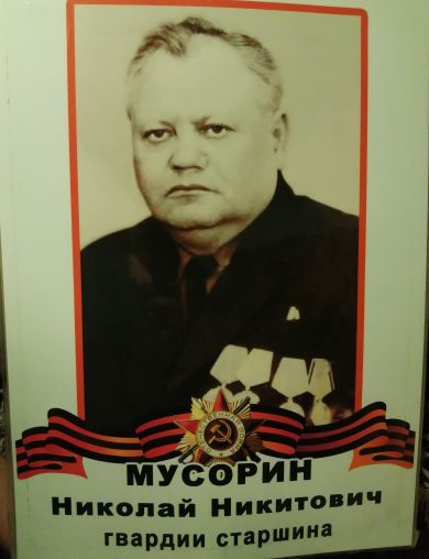 Мусорин Николай Никитович