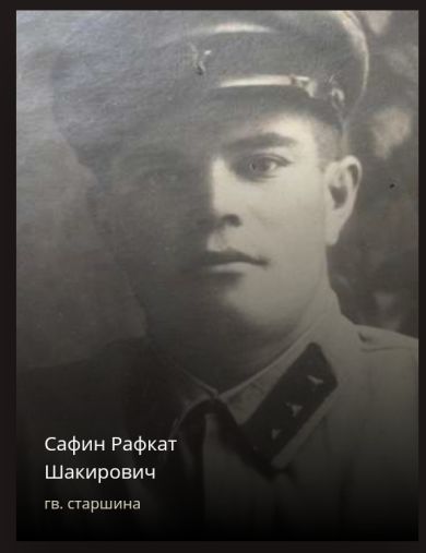 Сафин Рафкат Шакирович