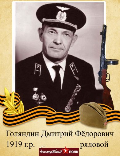 Голяндин Дмитрий Фёдорович