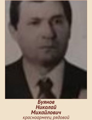 Буянов Николай Михайлович