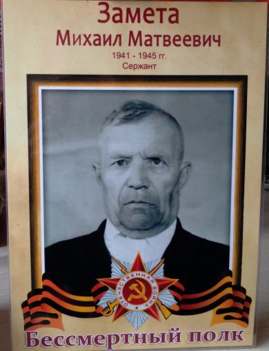 Замета Михаил Матвеевич