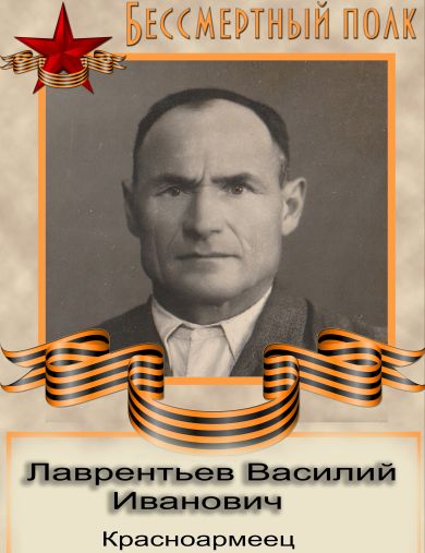 Лаврентьев Василий Иванович