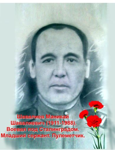 Шавалиев Маникай Шавалиевич