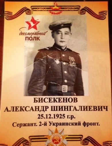Бисекенов Александр Шингалиевич