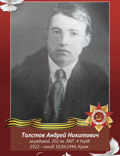 Толстов Андрей Никитович