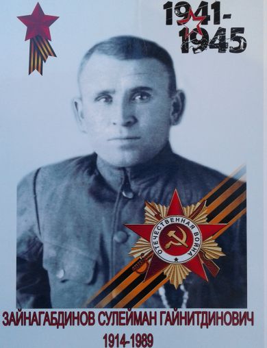 Зайнагабдинов Сулейман Гайнетдинович