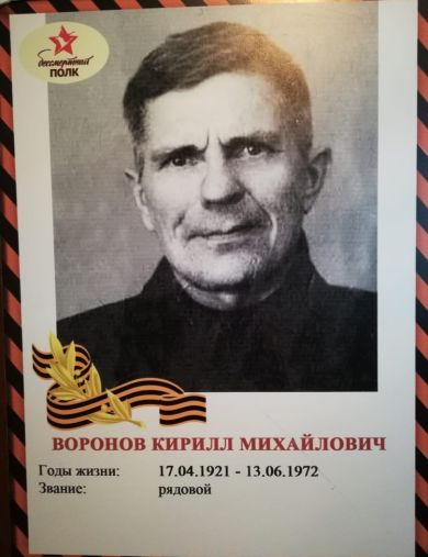 Воронов Кирилл Михайлович
