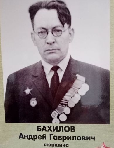 Бахилов Андрей Гаврилович