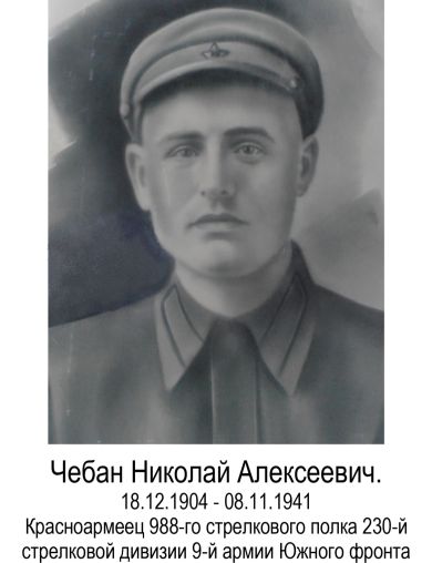 Чебан Николай Алексеевич
