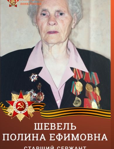 Шевель Полина Ефимовна