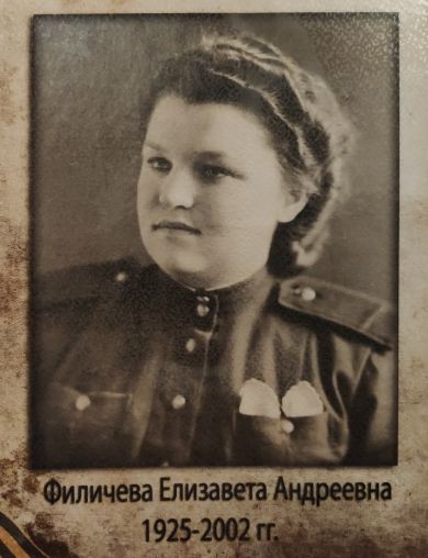 Филичева Елизавета Андреевна