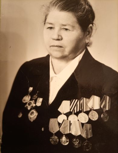 Фисенко (Сапельникова) Евдокия Ильинична