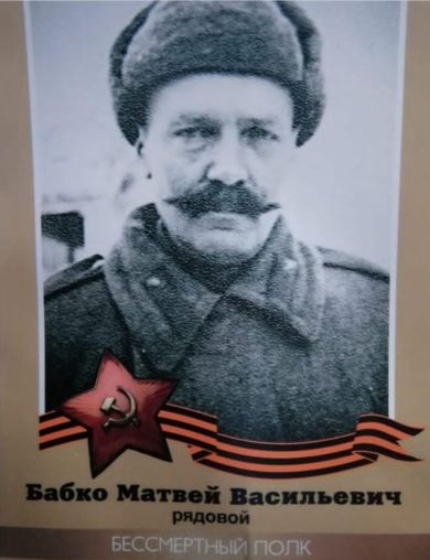 Бабко Матвей Васильевич
