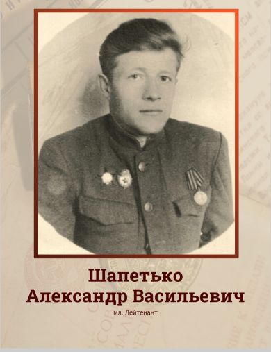Шапетько Александр Васильевич
