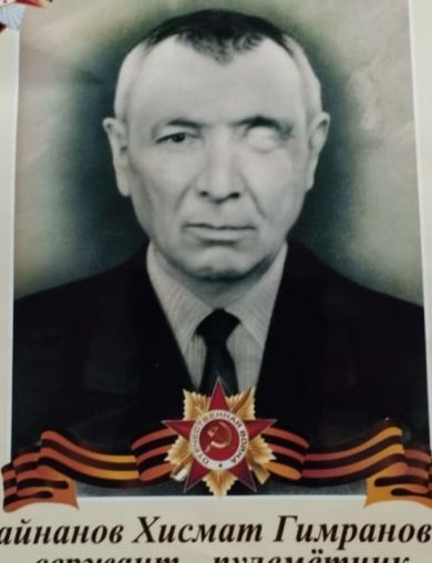 Гайнанов Хисмат Гимранович