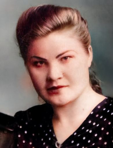 Белова (Большакова) Евгения Михайловна