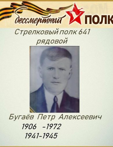 Бугаёв Петр Алексеевич