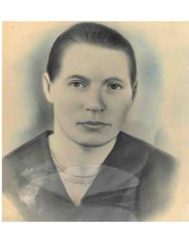 Пехтерева (Утробина) Софья Егоровна
