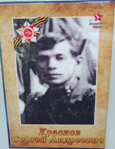 Краснов Сергей Андреевич