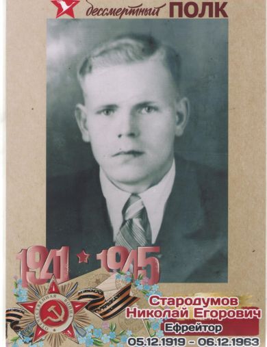 Стародумов Николай Егорович