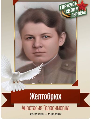 Желтобрюх Анастасия Герасимовна