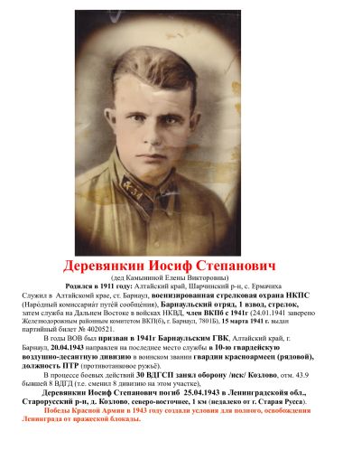 Деревянкин Иосиф Степанович