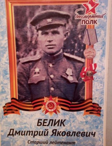 Белик Дмитрий Яковлевич
