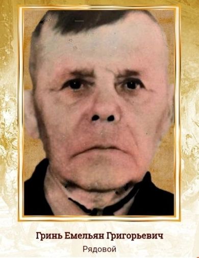 Гринь Емельян Григорьевич