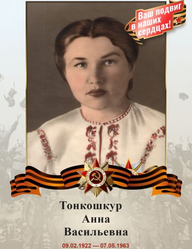 Тонкошкур Анна Васильевна